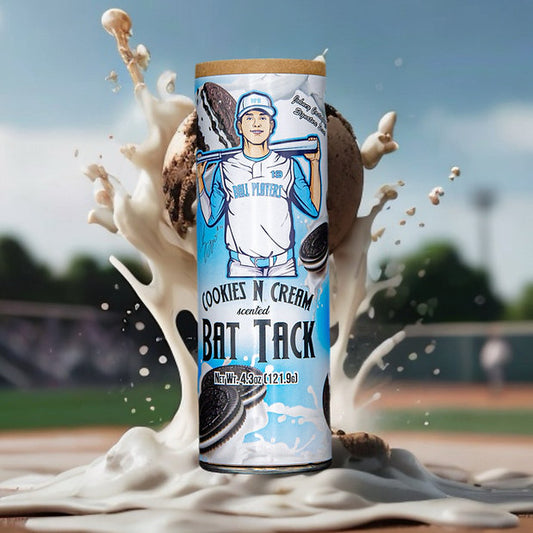 BALL PLAYER'S BALM COOKIES 'N CREAM SCENTED BAT TACK