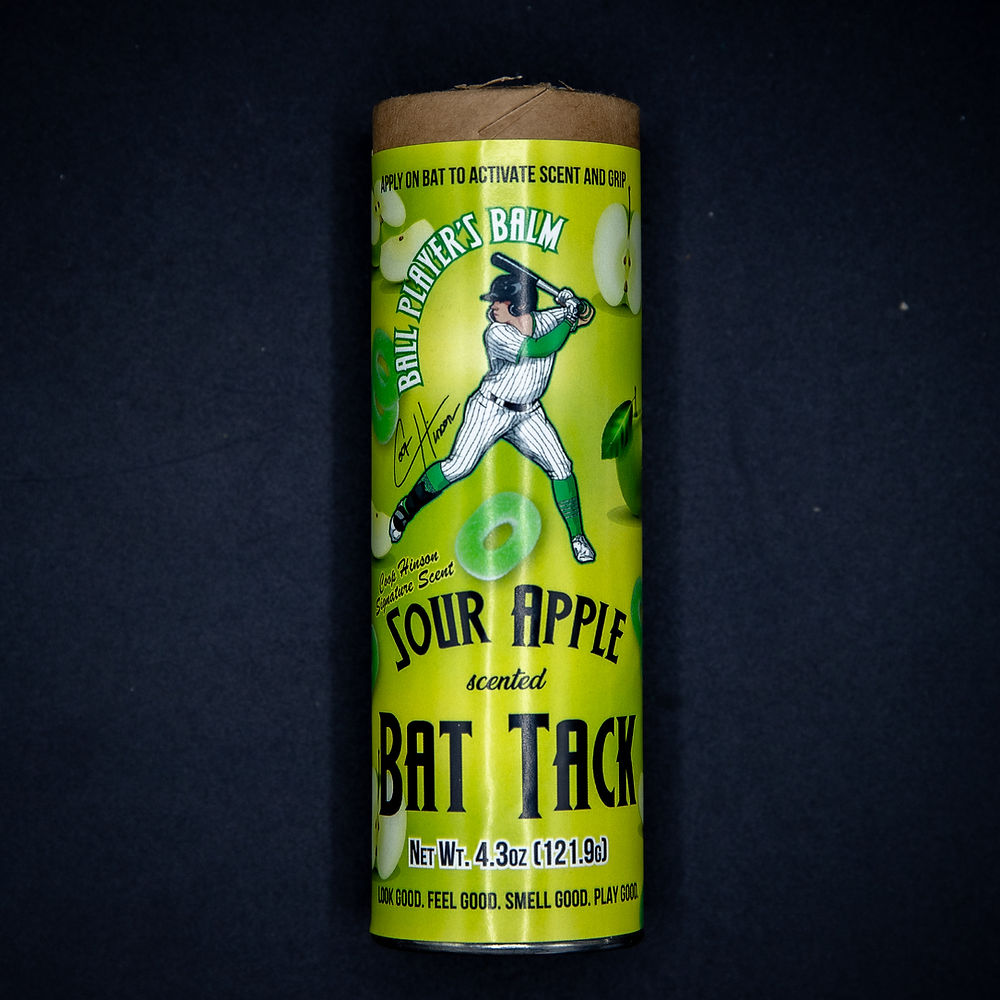 BALL PLAYER'S BALM SOUR APPLE SCENTED BAT TACK