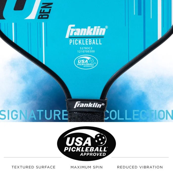 FRANKLIN SIGNATURE SERIES FIBERGLASS PICKLEBALL PADDLE WITH MAXGRIT®