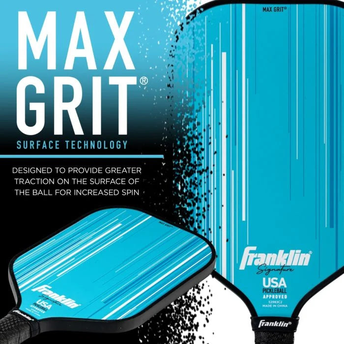 FRANKLIN SIGNATURE SERIES FIBERGLASS PICKLEBALL PADDLE WITH MAXGRIT®