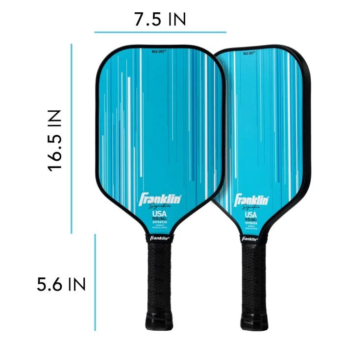 FRANKLIN SIGNATURE SERIES FIBERGLASS PICKLEBALL PADDLE WITH MAXGRIT®