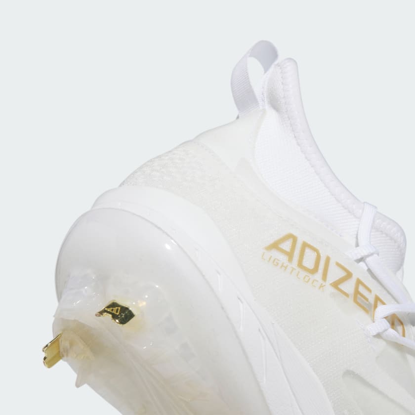 White Gold Adidas Adizero Afterburner Mens Baseball Cleats size online 9