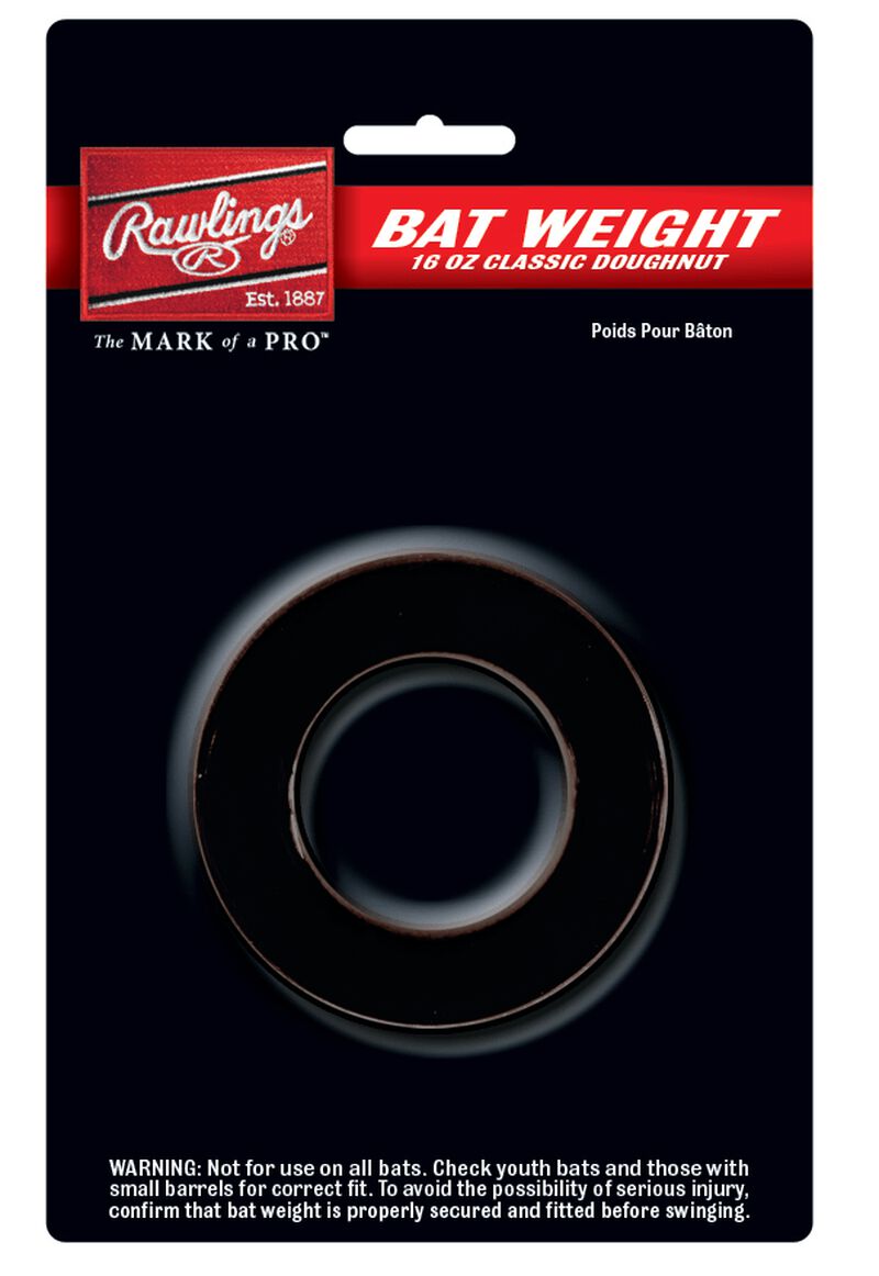 RAWLINGS DOUGHNUT BAT WEIGHT