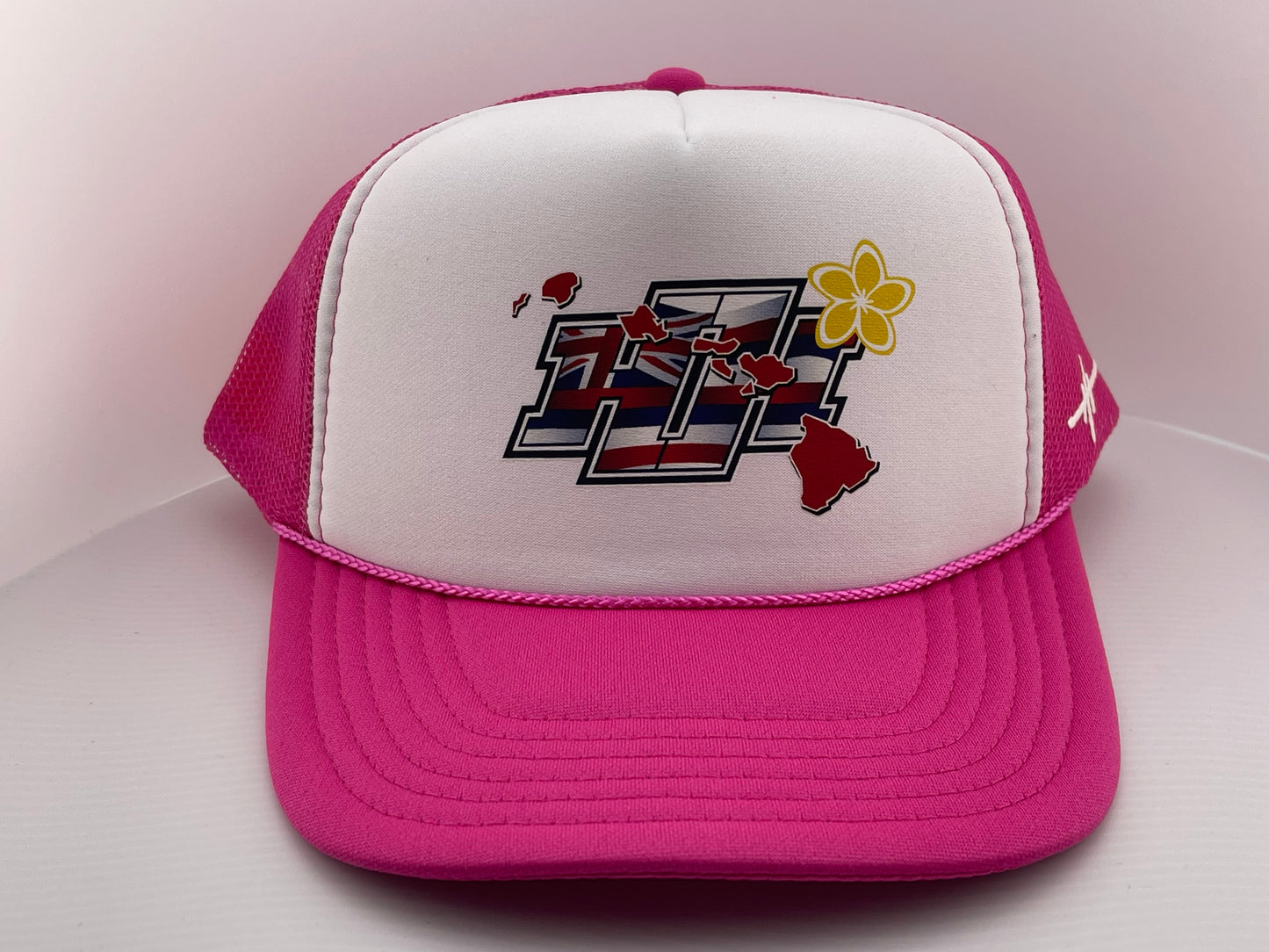 HH FLAG PLUMERIA TRUCKER