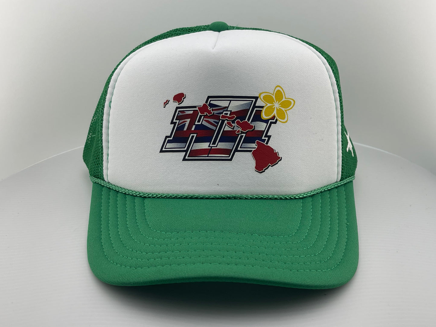 HH FLAG PLUMERIA TRUCKER