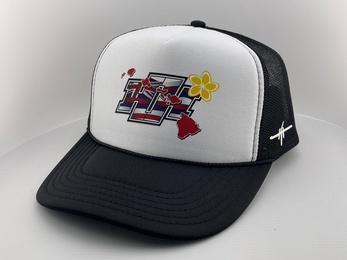 HH FLAG PLUMERIA TRUCKER