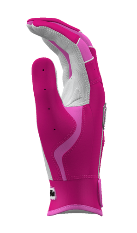 FRANKLIN CFX PRO HH CUSTOM 'OPTIC PINK' BATTING GLOVES