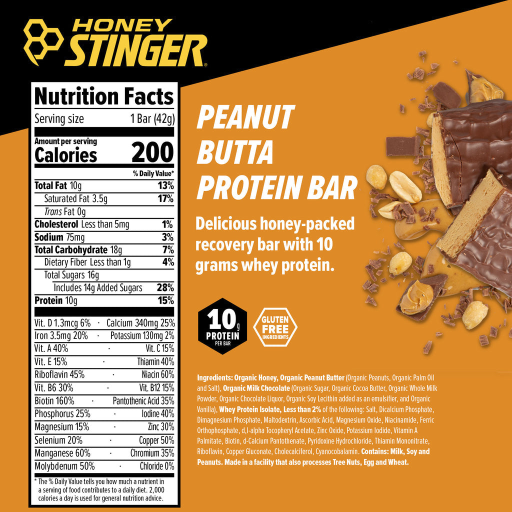 HONEY STINGER PROTEIN BAR