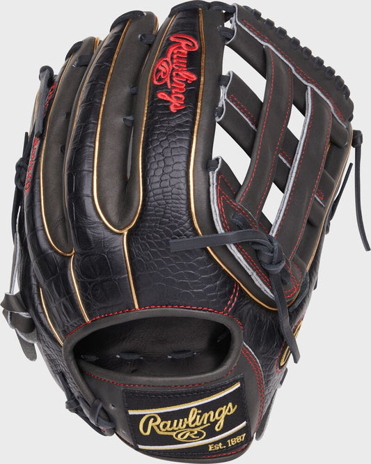 RAWLINGS HEART OF THE HIDE 12.75" CROC OUTFIELD GLOVE