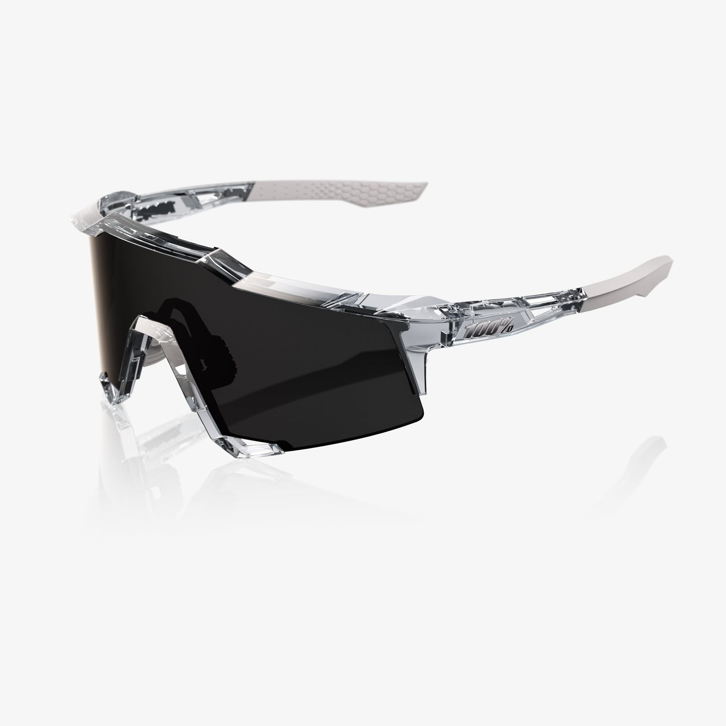 100% SPEEDCRAFT® TRANSLUCENT GREY BLACK MIRROR LENS