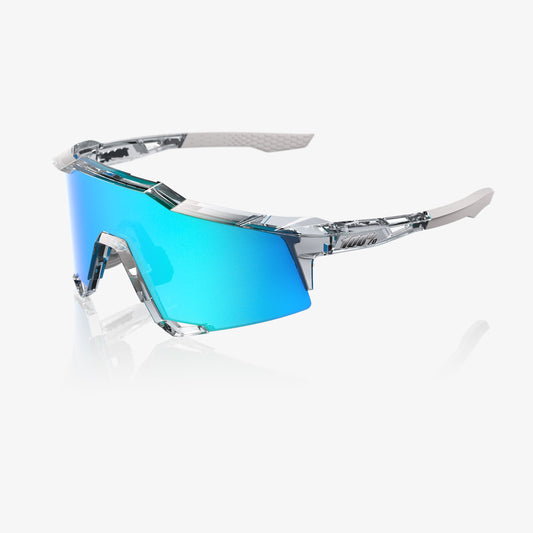 100% SPEEDCRAFT® TRANSLUCENT GREY BLUE TOPAZ MULTILAYER MIRROR LENS