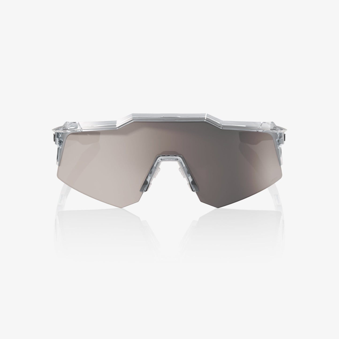 100% SPEEDCRAFT® XS POLISHED TRANSLUCENT CLEAR HiPER® SILVER MIRROR LENS