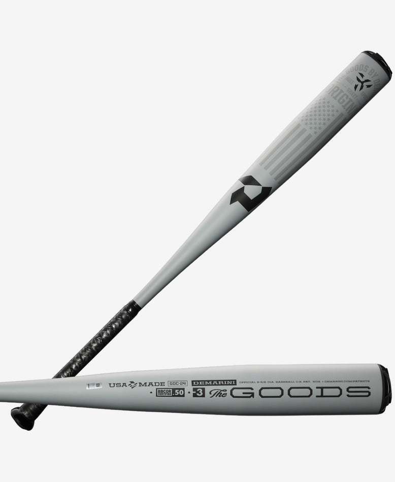 2024 DEMARINI THE GOODS ONE PIECE (-3) BBCOR BASEBALL BAT