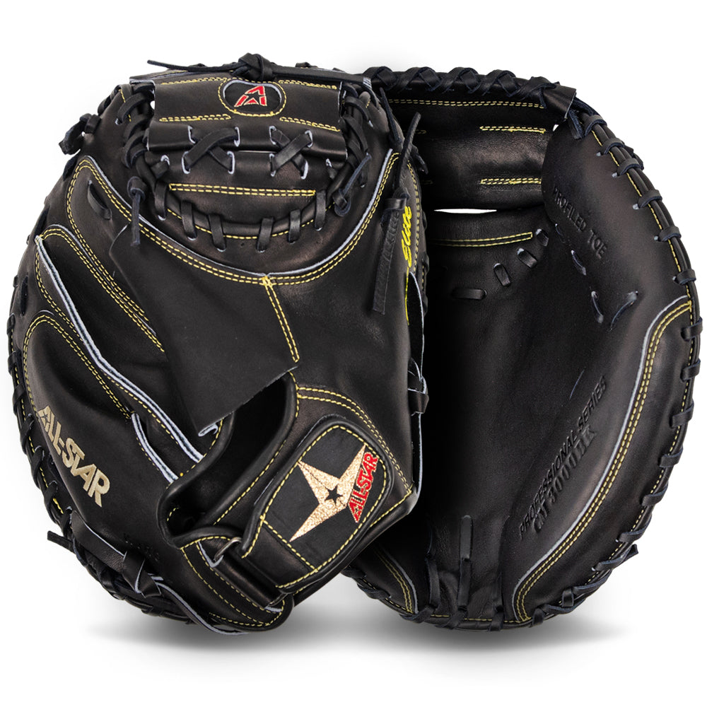 ALL-STAR SOLID BLACK PRO ELITE™ CATCHERS MITT