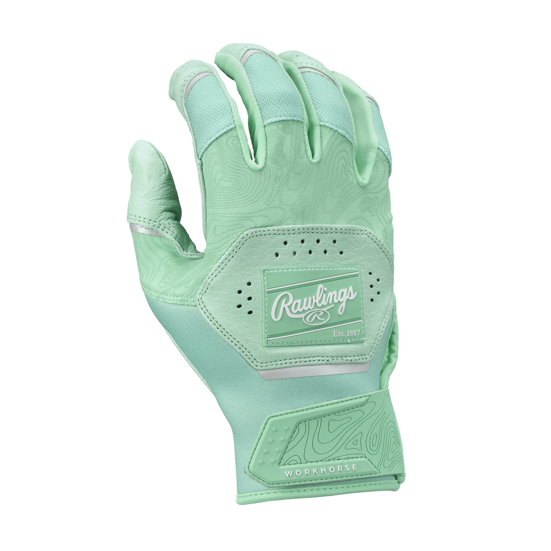 RAWLINGS ADULT WORKHORSE BASEBALL BATTING GLOVES