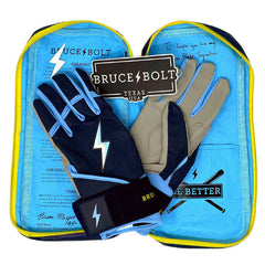 BRUCE BOLT YOUTH PREMIUM PRO PHILLIPS SERIES LONG CUFF BATTING GLOVES