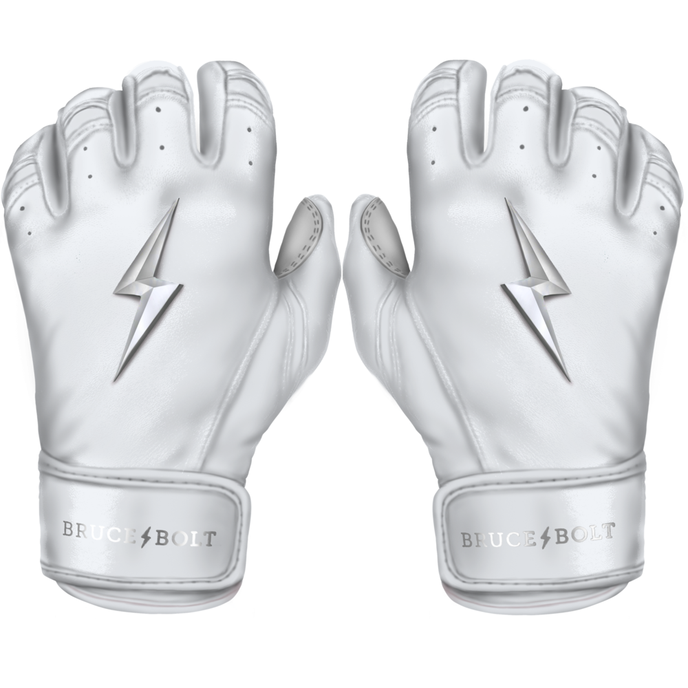 BRUCE BOLT CHROME SERIES SHORT CUFF BATTING GLOVES