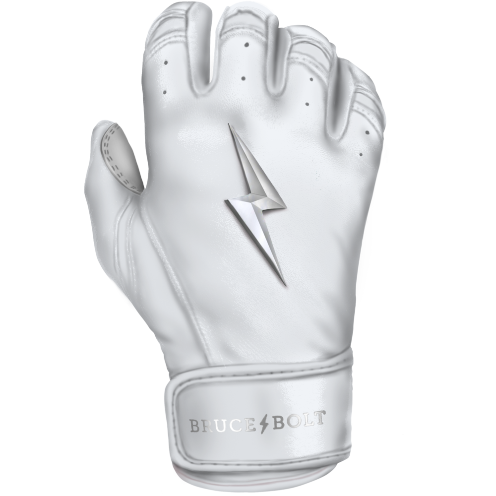 BRUCE BOLT CHROME SERIES SHORT CUFF BATTING GLOVES