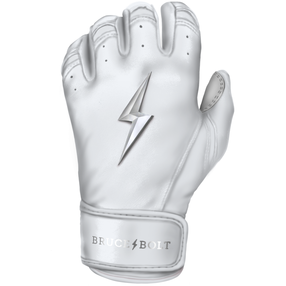 BRUCE BOLT CHROME SERIES SHORT CUFF BATTING GLOVES