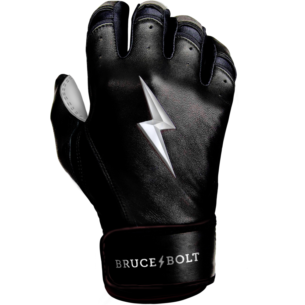 BRUCE BOLT CHROME SERIES SHORT CUFF BATTING GLOVES