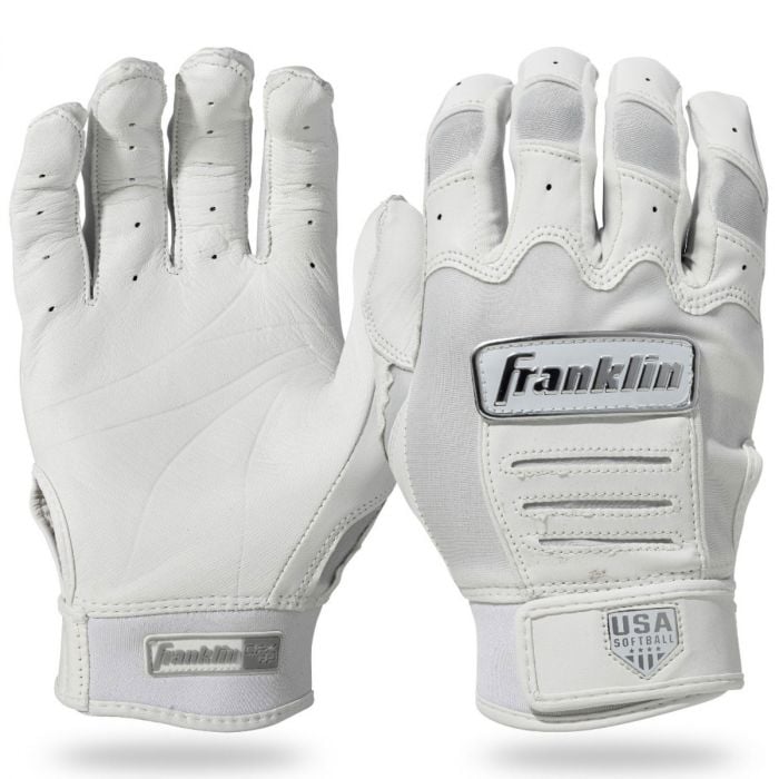 FRANKLIN USA SOFTBALL CHROME CFX PRO WOMEN'S BATTING GLOVES