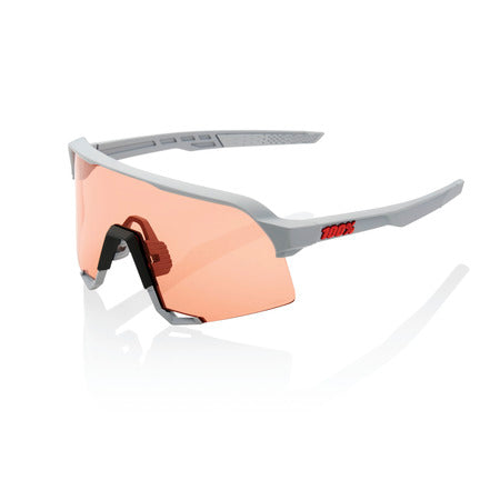 100% S3 SOFT TACT STONE GREY - HiPER® CORAL LENS + CLEAR LENS INCLUDED