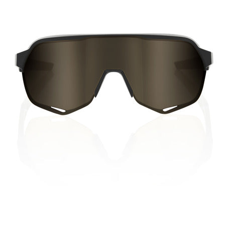 100% S2® MATTE BLACK SOFT GOLD MIRROR LENS + CLEAR LENS INCLUDED