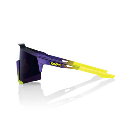 100% SPEEDCRAFT® - MATTE METALLIC DIGITAL BRIGHTS - DARK PURPLE LENS + CLEAR LENS INCLUDED