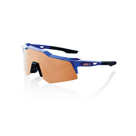 100% SPEEDCRAFT® XS GLOSS COBALT BLUE HiPER® COPPER MIRROR LENS + CLEAR LENS INCLUDED