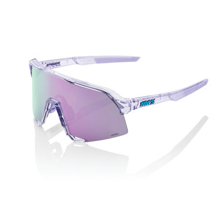 100% S3 POLISHED TRANSLUCENT LAVENDER HiPER® LAVENDER MIRROR LENS + CLEAR LENS INCLUDED