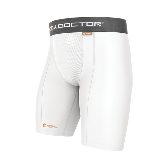 SHOCK DOCTOR CORE COMPRESSION SHORT WITH CUP POCKET